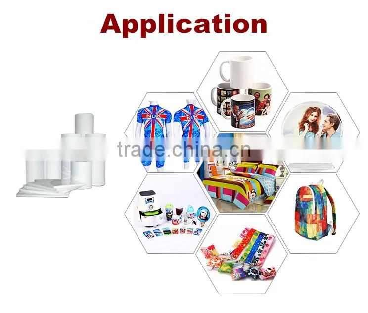 High heat transfer rate sublimation transfer paper roll