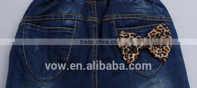 2015 Wholesale Fashion girl Pants Jeans For youny Girls