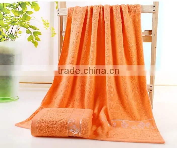 dark color high quality solid color cotton bath towels