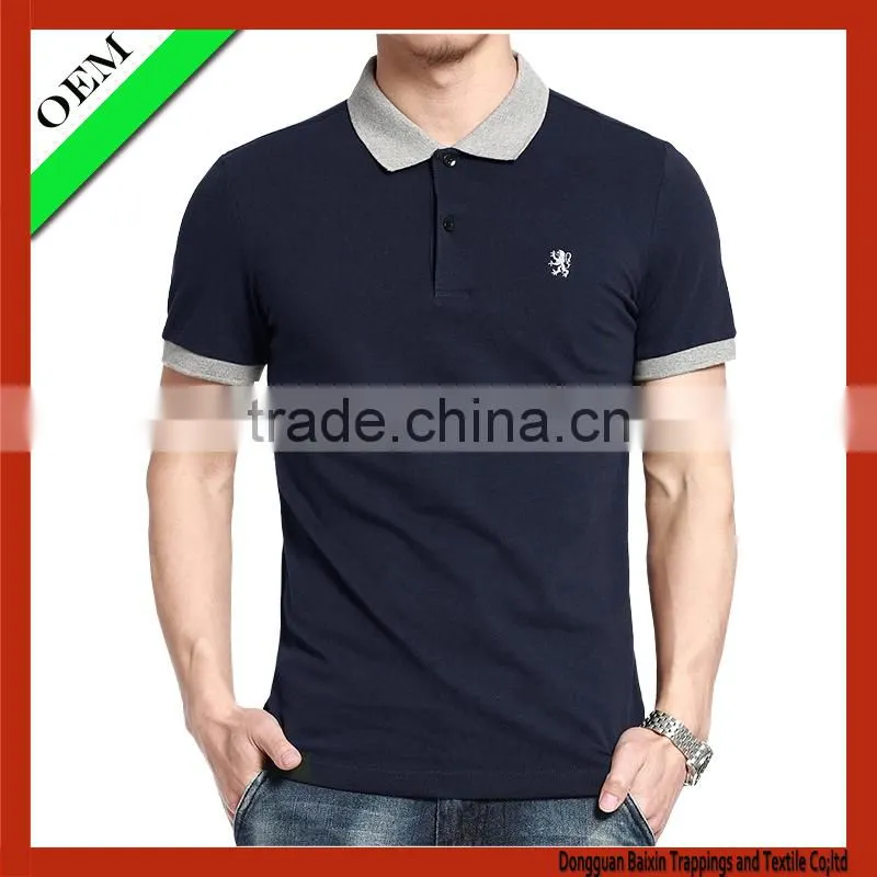 china alibaba custom make high quality polo t-shirt With Short Sleeve