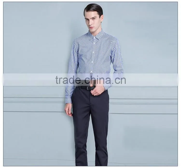 Slim Fit Shirts For Men Wear Fashion Business Men Dress Shirt Custom Made