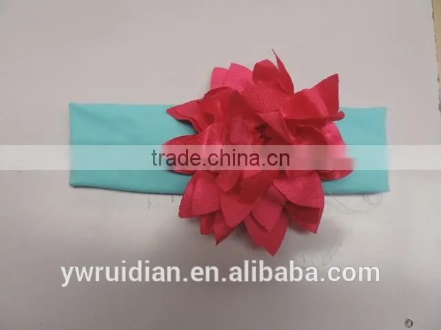 kids girl flower raglan hairwear persnickety remake cotton bowknot baby girl headbands children craft hairband wholesale 2016