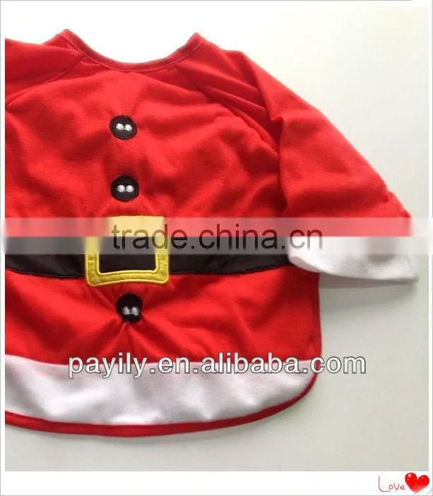 EN 71 Embroidered Christmas knitted fabrics dog clothing
