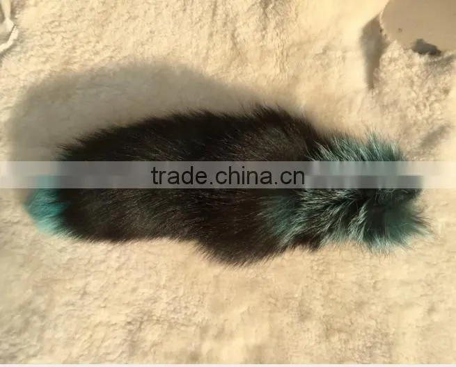 Sale smal Hot Faux Fox Fur Tail Keyring