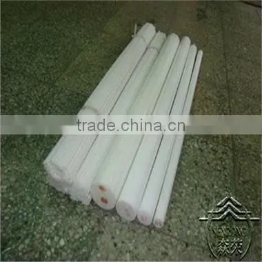 White PTFE extrusion rods