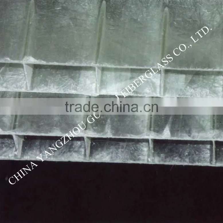 high strength Surface polishing treatment Fiberglass hollow panel