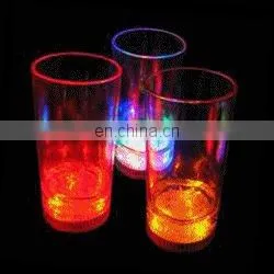 lighted led flashing beer glass for bar and KTV