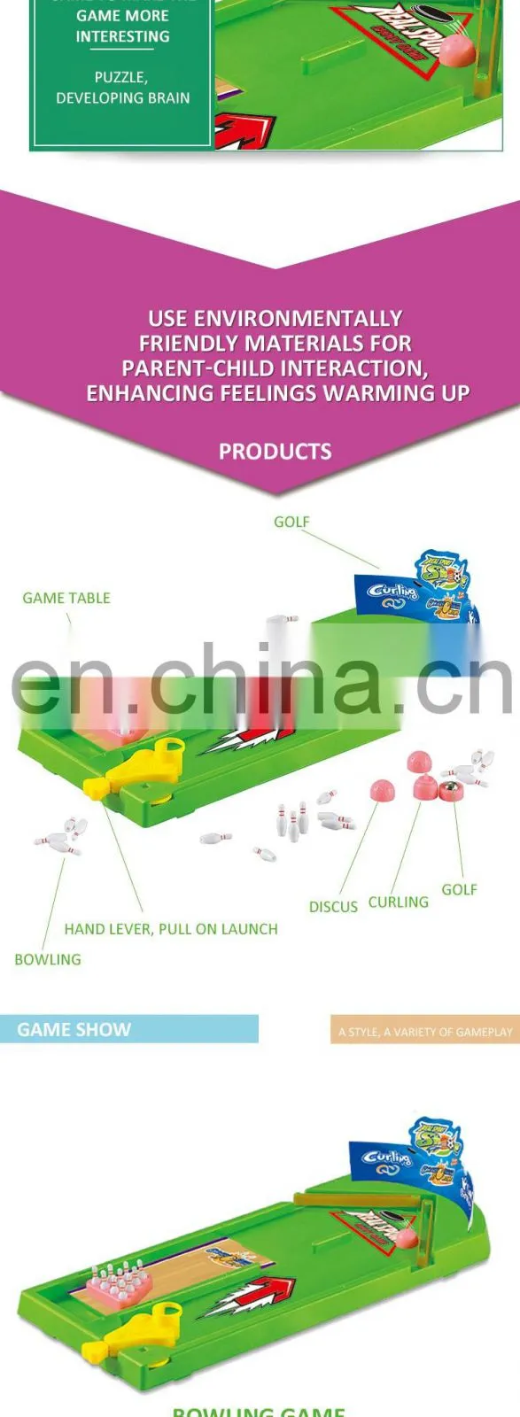 2016 China Import Toys Golf Kids Games