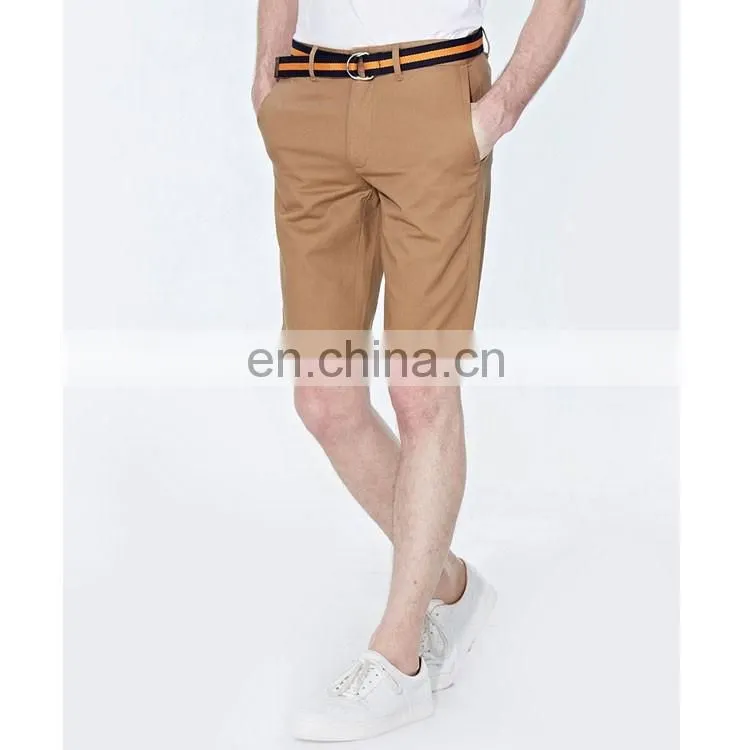 Dubai Wholesale Plain Clothing Popular Mens Khaki Shorts