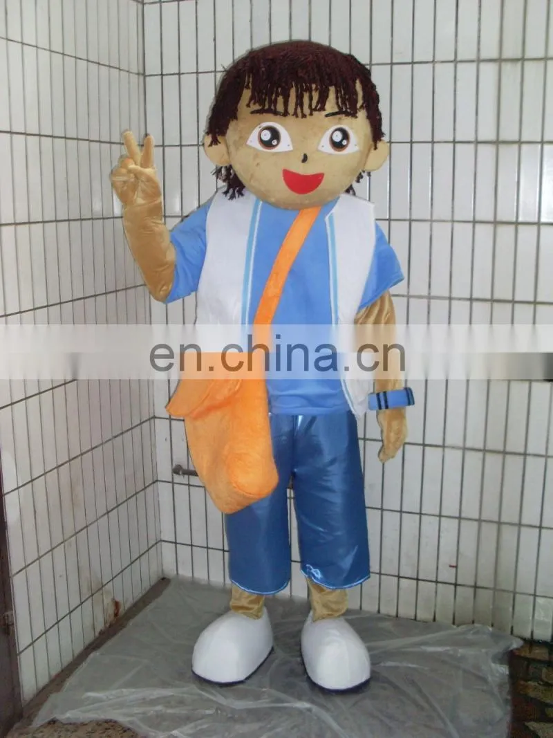 Lovely boy mascot costume,used mascot costumes for sale