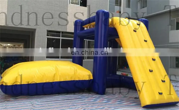 air tight high quality inflatable water park game , floating water games on sale