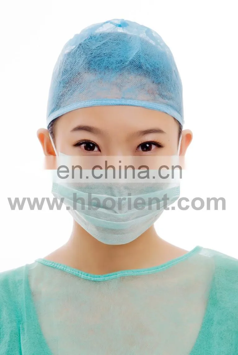 Disposable printed anti mers Pp 2 ply 3ply face mask with earloop