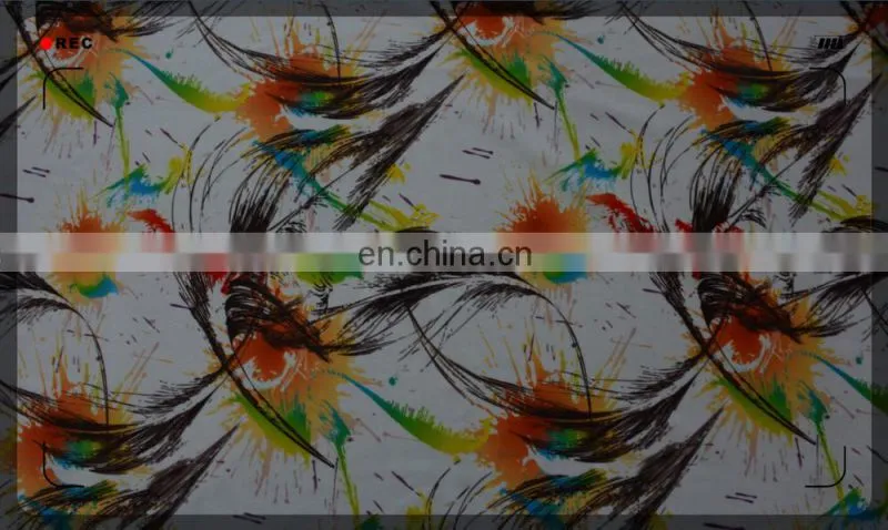 2014 European Scuba 3D picture digital print fabric