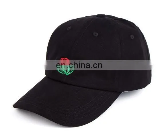 Fashion beautiful custom embroidered logo baseball cap,golf hat