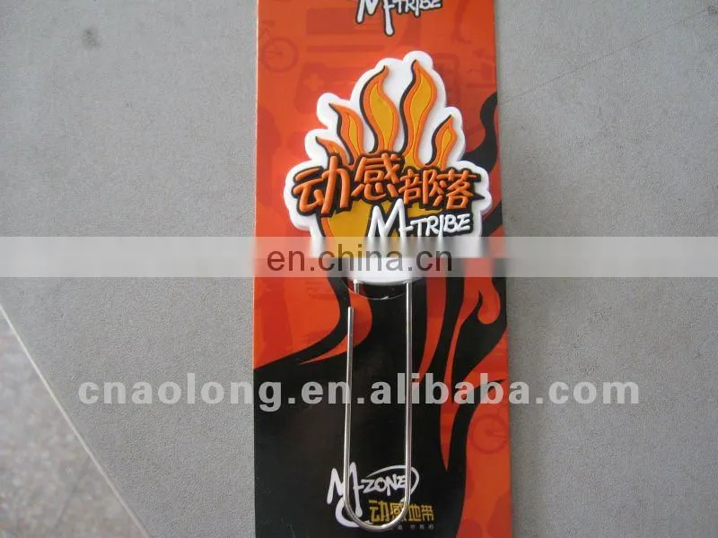 top quality no minimum custom soft pvc book mark,rubber bookmarks with your own logo