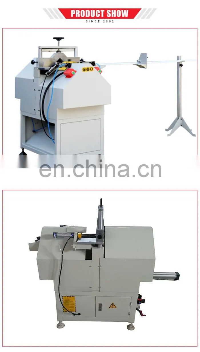 PVC profile V - shaped saw
