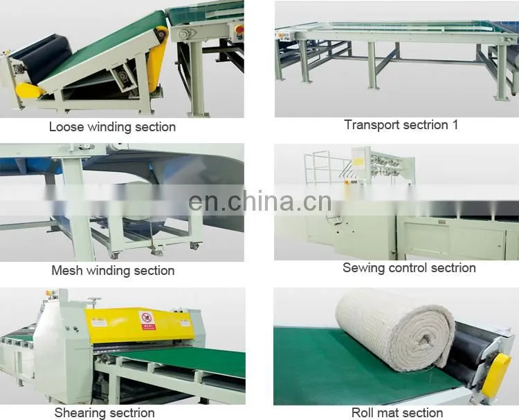 High-quality rock wool board reinforced basalt mesh cloth sewing machine