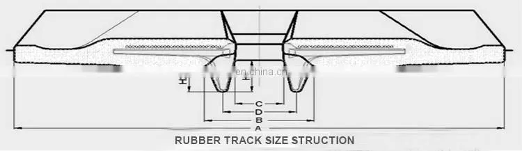Kubota DC70 Rice Combine Harvester Machine Rubber Track For Sale