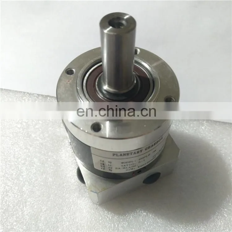PLE60-3K flange size 60mm mini planetary gearbox speed reducer