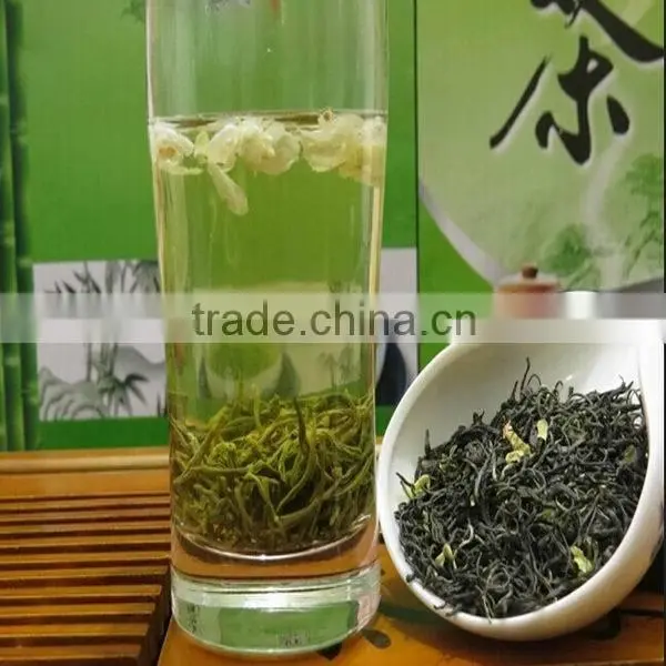 China top grade Jasmine green tea,natural and organicJasmine green tea