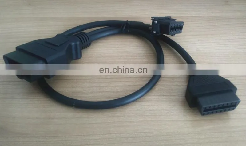 OBD2 Y Adapter Diagnostic Connector Extension Cable Fits for All Cars OBD II 1ft