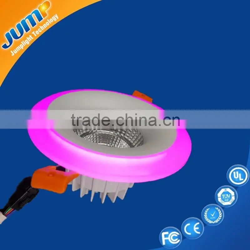2016 hot COB round panel light led dimmable downlight for housing