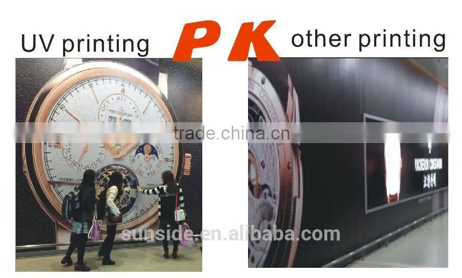 UV protection vinyl sticker/UV Invisible logo sticker printing D-0627