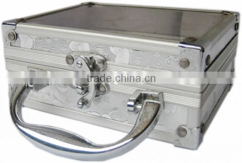 practical and durable aluminum frame display watch case watch display case 30 with code lock