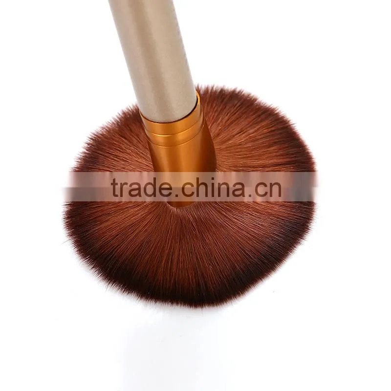 12pcsProfessional Makeup Brush set with Natural Hair,make up brush set with PU zipper bag