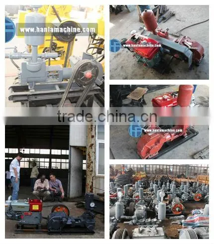Hydraulic,700-1000m depth,can drill hard rock!!! HF-4T tower mounted full set core drilling rig