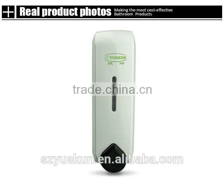 Cheap wholesale hotel hanging manual liquid soap dispenser YK1084