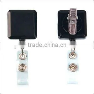 Business Gift Plastic Retractable Badge Holder