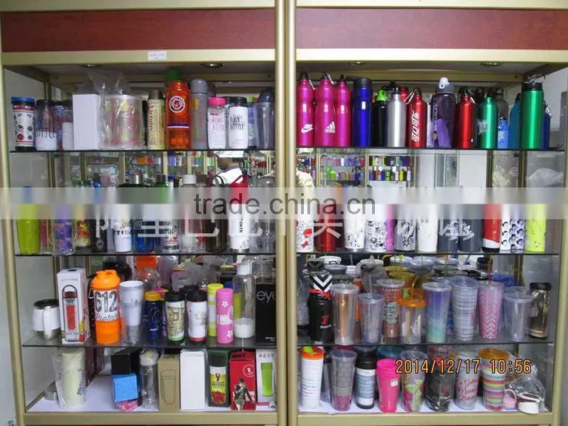 2016 Newly Hot Sale Concise Manufactured Double Wall Stainless Steel Vacuum Flask With Flastic Lid