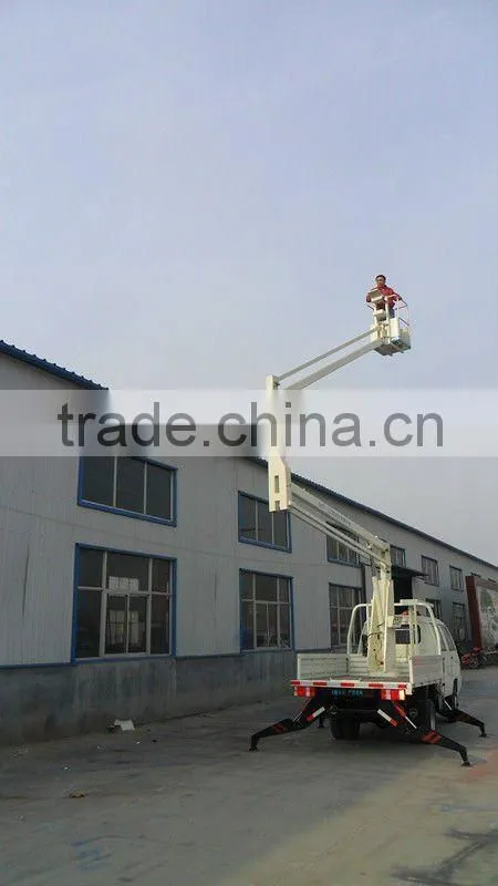hydraulic trailer-mounted articulating boom lift for hot sale