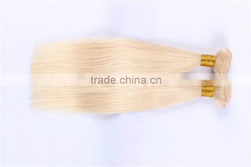 Cheap quality virgin human hair cheap blonde hair bundles