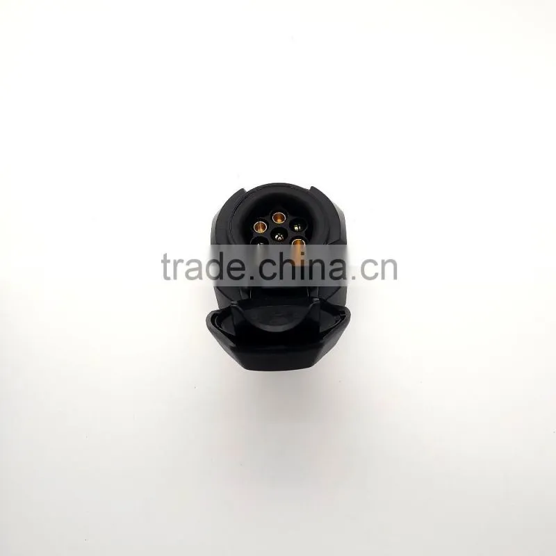 Custom factory Waterproof trailer plug Plstic 7 Pin Multi Pin Plug Adapter