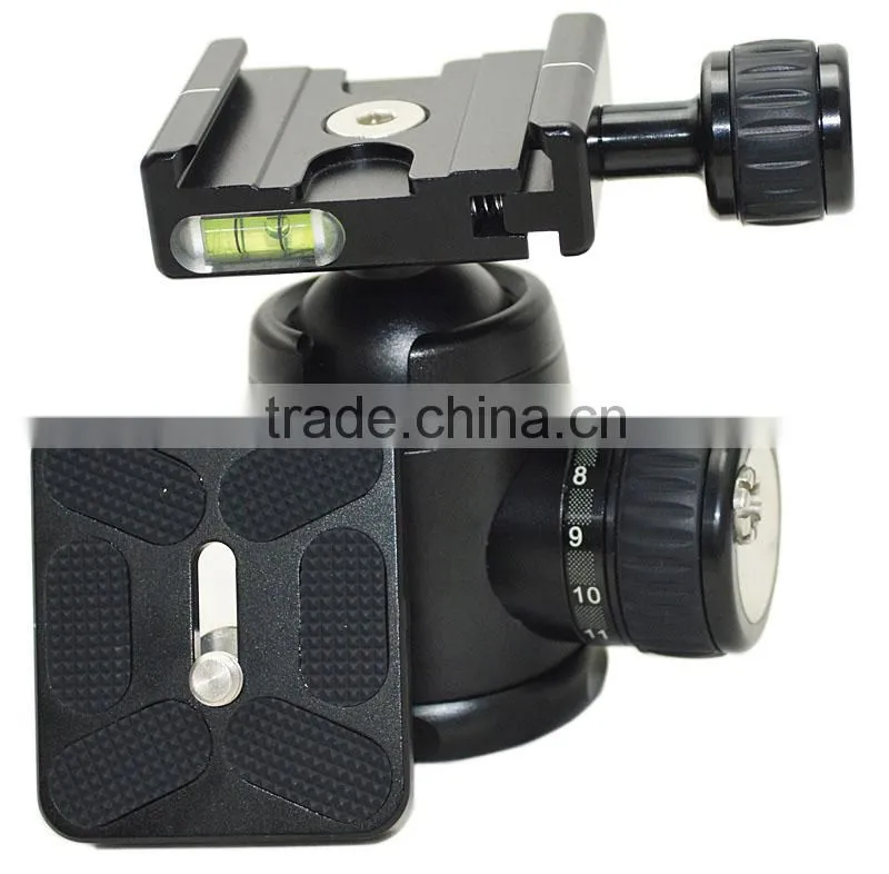 Cheap goods from china best professional tripod video Ballhead for camera with the 3/8 inch screw