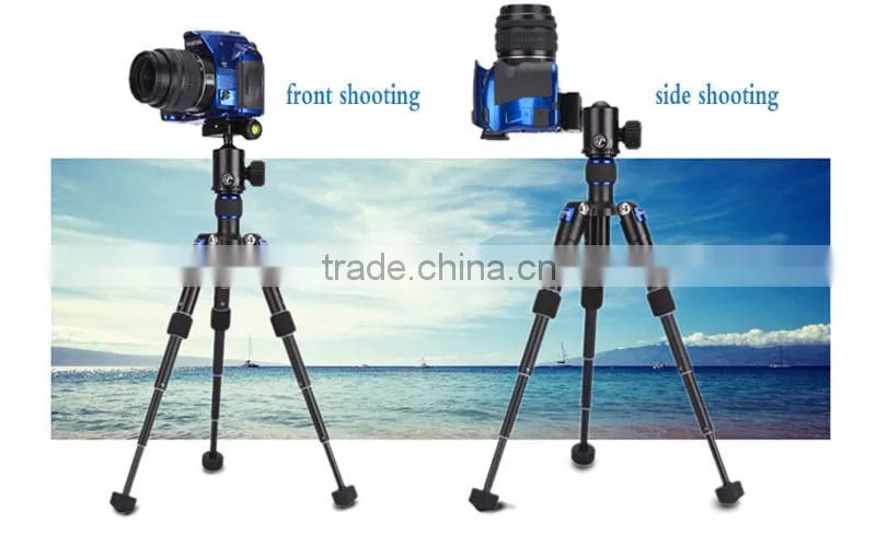 2016 hot selling product high quality Aluminum flexible Portable type camera tripod mini table tripod