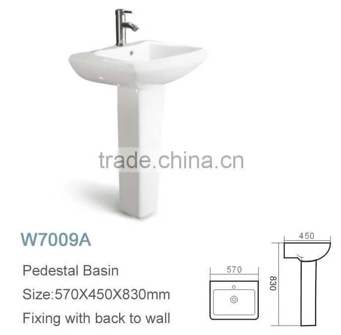 high quality in stock different shape and size nice smooth washing basin