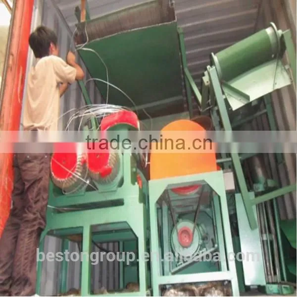 Large yield tyre rubber handling equipment price tyre cutting machine