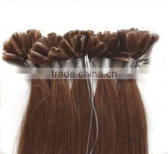 Brazilian Hair Extension, U Tip Prebonded Hair Extension