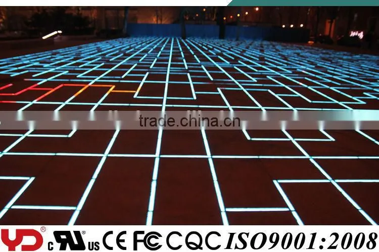 YD energy save waterproof superb impact resistance rgb underground lights