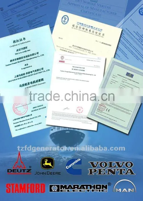 2MW Man marine diesel generator 60hz 440v