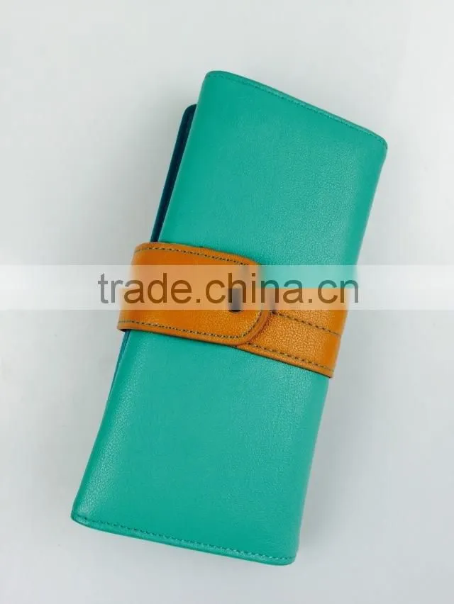 Female Wallet Handmade Leather Purse Coin Purse Leather Ladies Clutch Purse