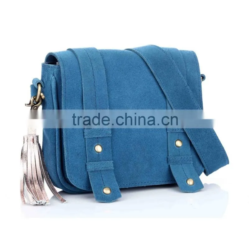 Mini Suede Sling Cross Body Bag
