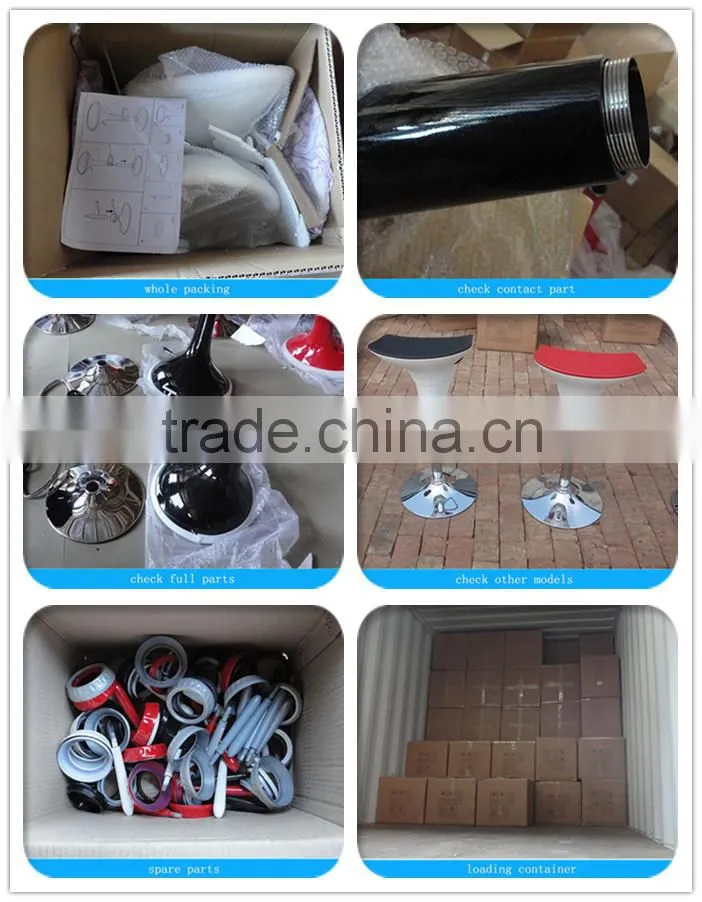 ABS plastic cheap bar table parts ABS top