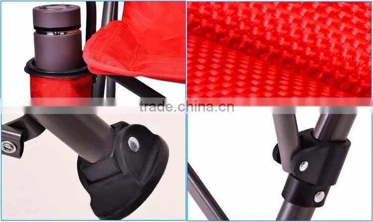 Colorful Luxury Armrest Casual Outdoor Camping Portable Folding Stool Light Beach Folding Chairs