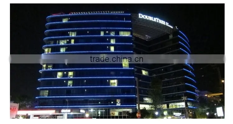 intelligent matrix control LED curtain wall light
