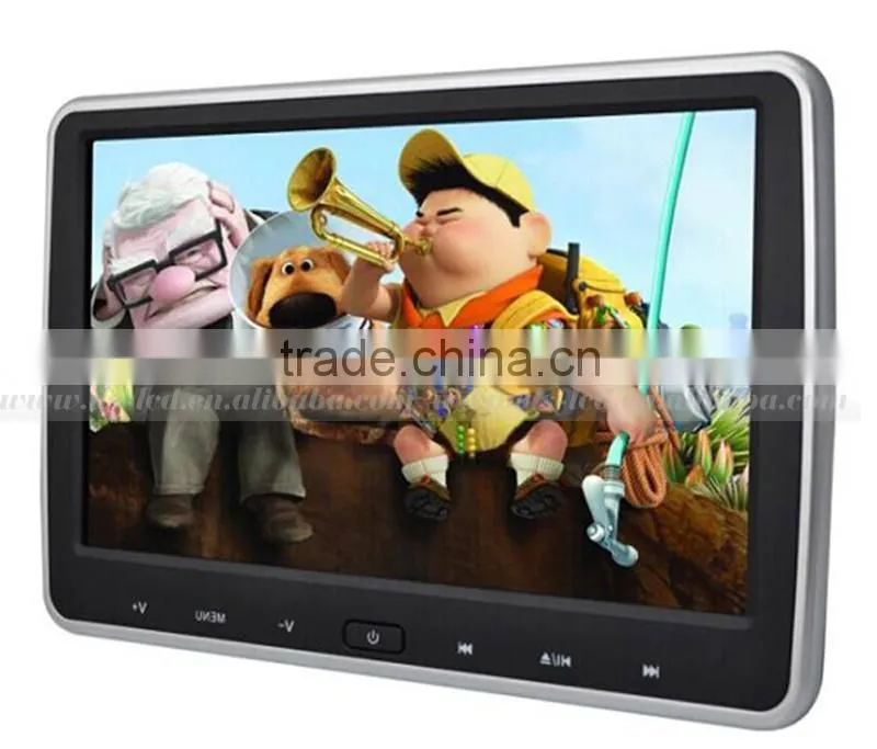 2014 newest 10.1" 1080P headrest car DVD with touch button