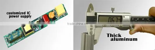 T8 with 1200mm cool bright bule 2835 smd chips read led tube